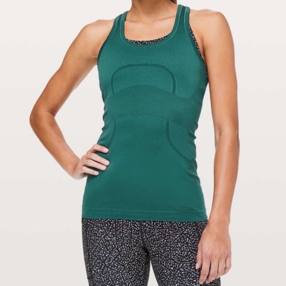 Lululemon Swiftly tech tank top Jasper green - Picture 2 of 6